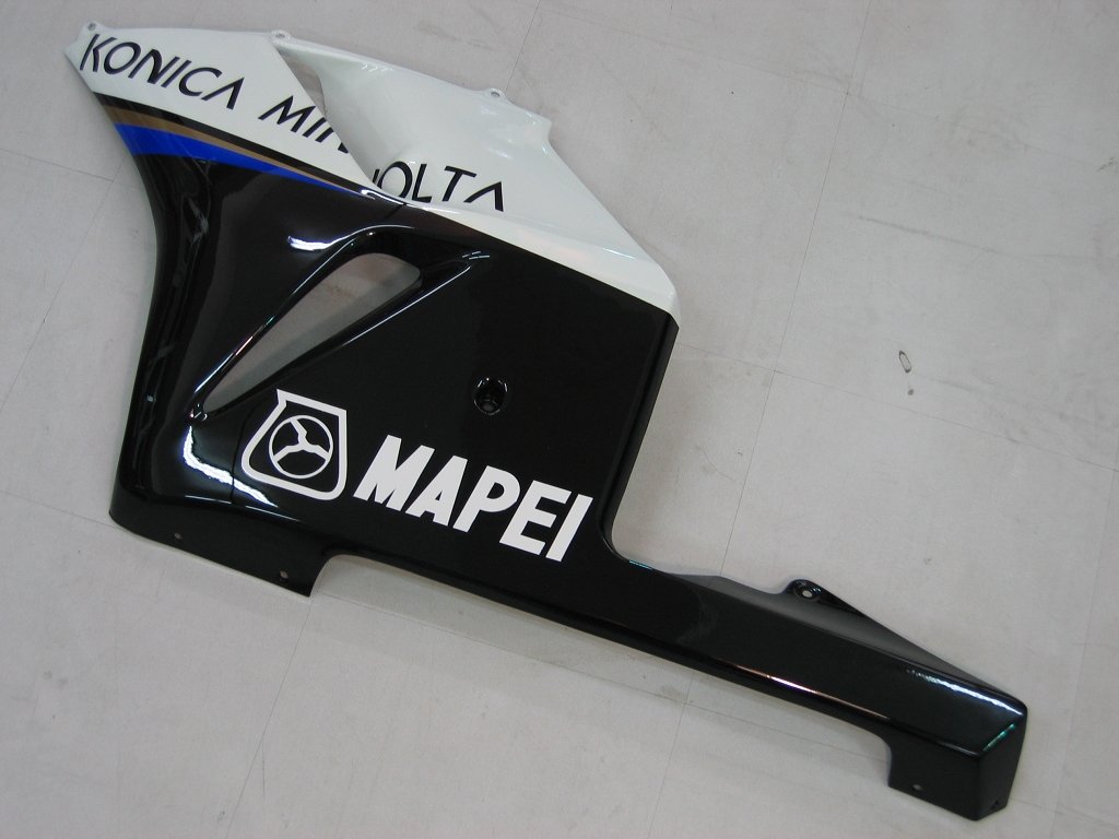 Amotopart Verkleidungen Honda CBR1000RR 2004–2005 Verkleidung, weißes Konica Minolta Racing Verkleidungsset