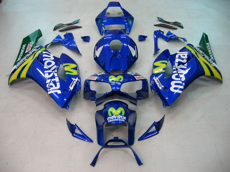 Kit carenatura blu Amotopart 2004-2005 CBR1000RR Honda