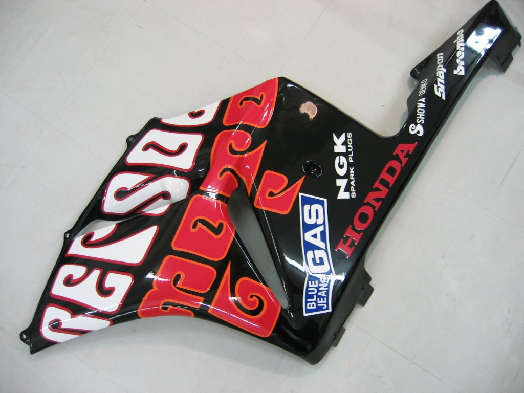 Amotopart Verkleidungen Honda CBR1000RR 2004–2005 Verkleidung Valentino Rossi Racing Schwarz Grün Verkleidungsset