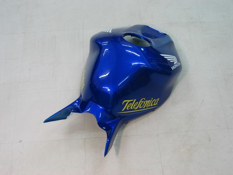 Amotopart Verkleidungen Honda CBR1000RR 2006-2007 Verkleidung Movistar Racing Blau & Grün Verkleidungsset