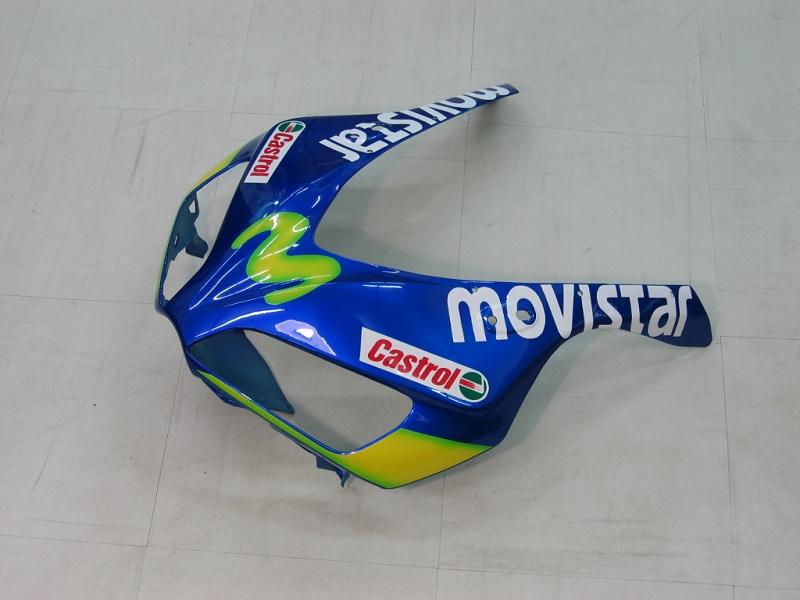 Amotopart Fairings Honda CBR1000RR 2006-2007 Fairing Movistar Racing Blue & Green Fairing Kit