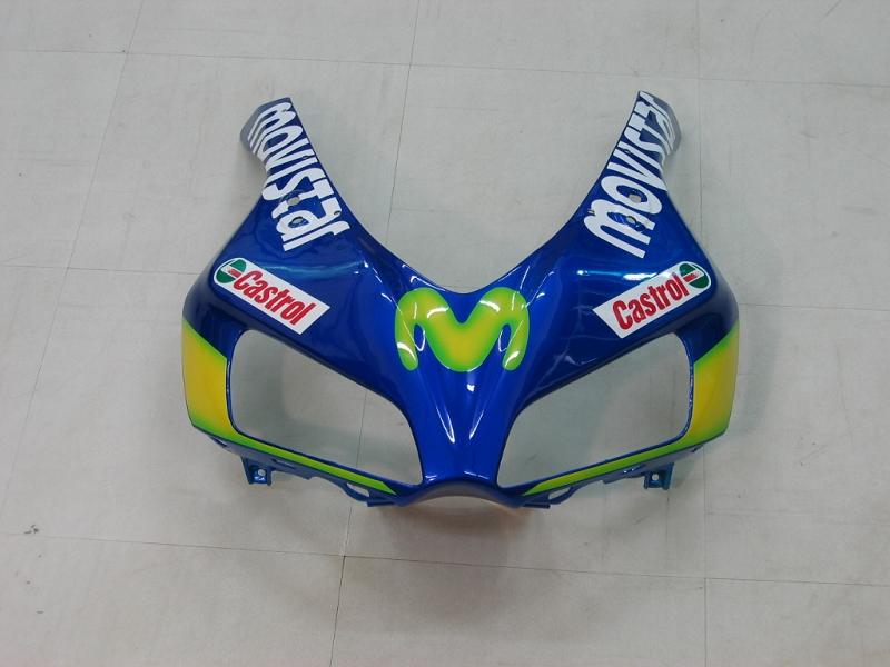 Amotopart Fairings Honda CBR1000RR 2006-2007 Fairing Movistar Racing Blue & Green Fairing Kit