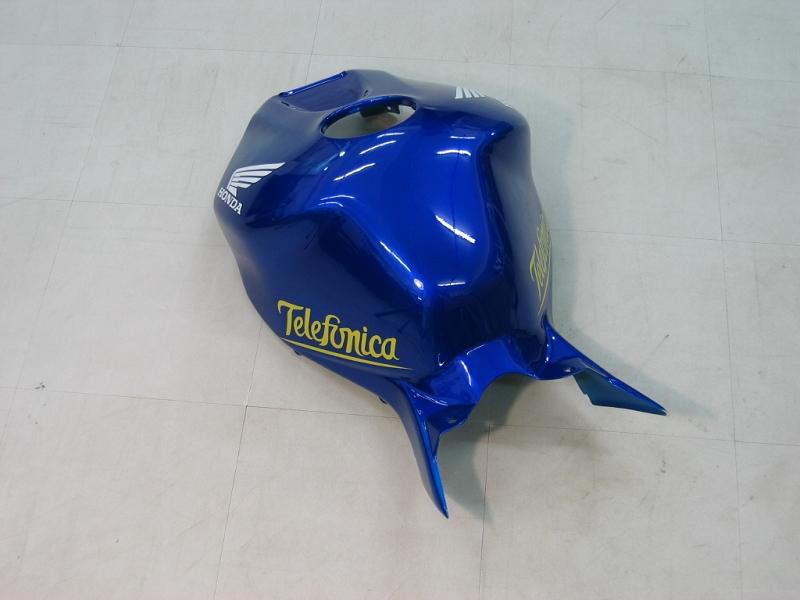 Amotopart Verkleidungen Honda CBR1000RR 2006-2007 Verkleidung Movistar Racing Blau & Grün Verkleidungsset