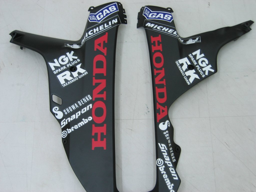 Amotopart Verkleidungen Honda CBR1000RR 2006–2007 Verkleidung Valentino Rossi Racing Schwarz Gelb Verkleidungsset