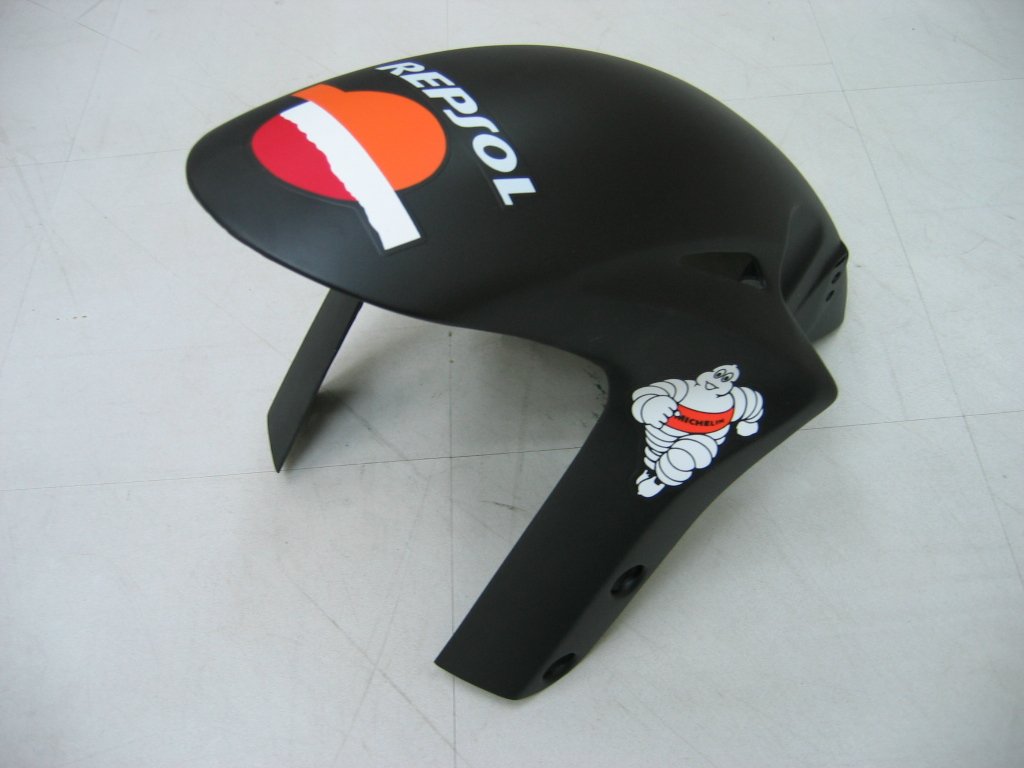 Amotopart Verkleidungen Honda CBR1000RR 2006–2007 Verkleidung Valentino Rossi Racing Schwarz Gelb Verkleidungsset