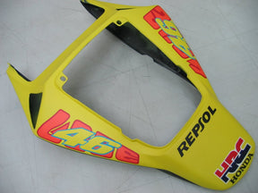 Amotopart Verkleidungen Honda CBR1000RR 2006–2007 Verkleidung Valentino Rossi Racing Schwarz Gelb Verkleidungsset