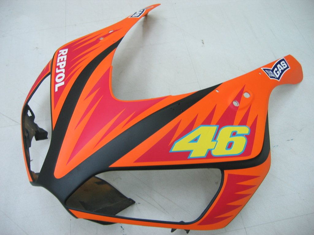 Amotopart Fairings Honda CBR1000RR 2006-2007 Fairing Valentino Rossi Racing Black Yellow Fairing Kit