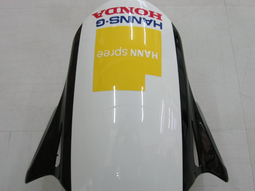 Amotopart Carene Honda CBR1000RR 2006-2007 Carena Bianca No.52 Kit carena Hannspree Racing