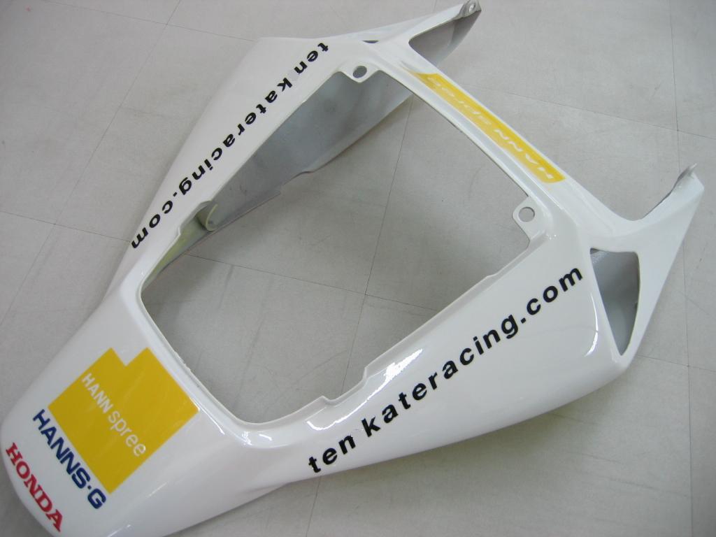 Amotopart フェアリング ホンダ CBR1000RR 2006-2007 フェアリング ホワイト No.52 Hannspree レーシング フェアリングキット