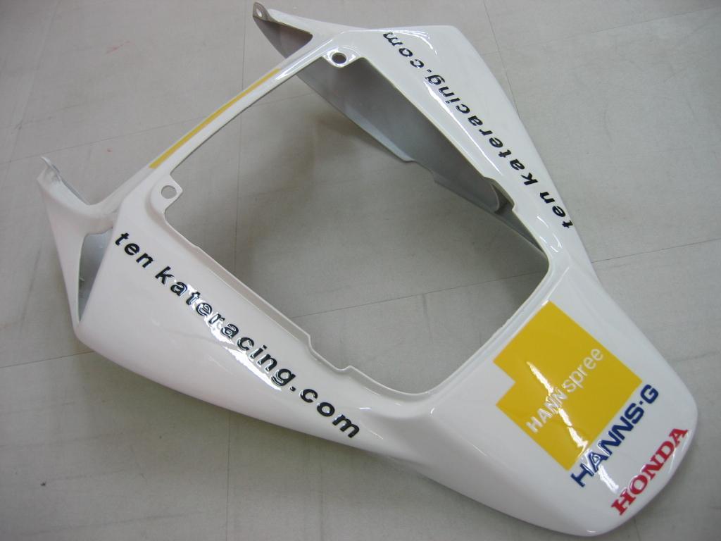 Amotopart フェアリング ホンダ CBR1000RR 2006-2007 フェアリング ホワイト No.52 Hannspree レーシング フェアリングキット