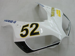 Amotopart Fairings Honda CBR1000RR 2006-2007 Fairing White No.52 Hannspree Racing Fairing Kit
