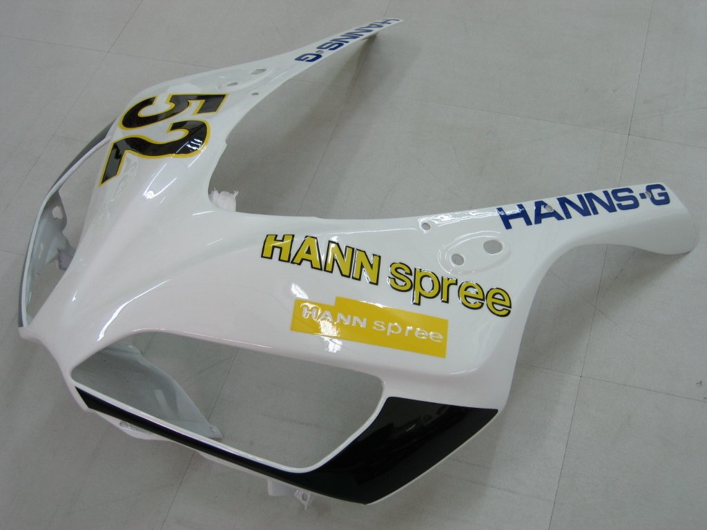 Amotopart Fairings Honda CBR1000RR 2006-2007 Fairing White No.52 Hannspree Racing Fairing Kit