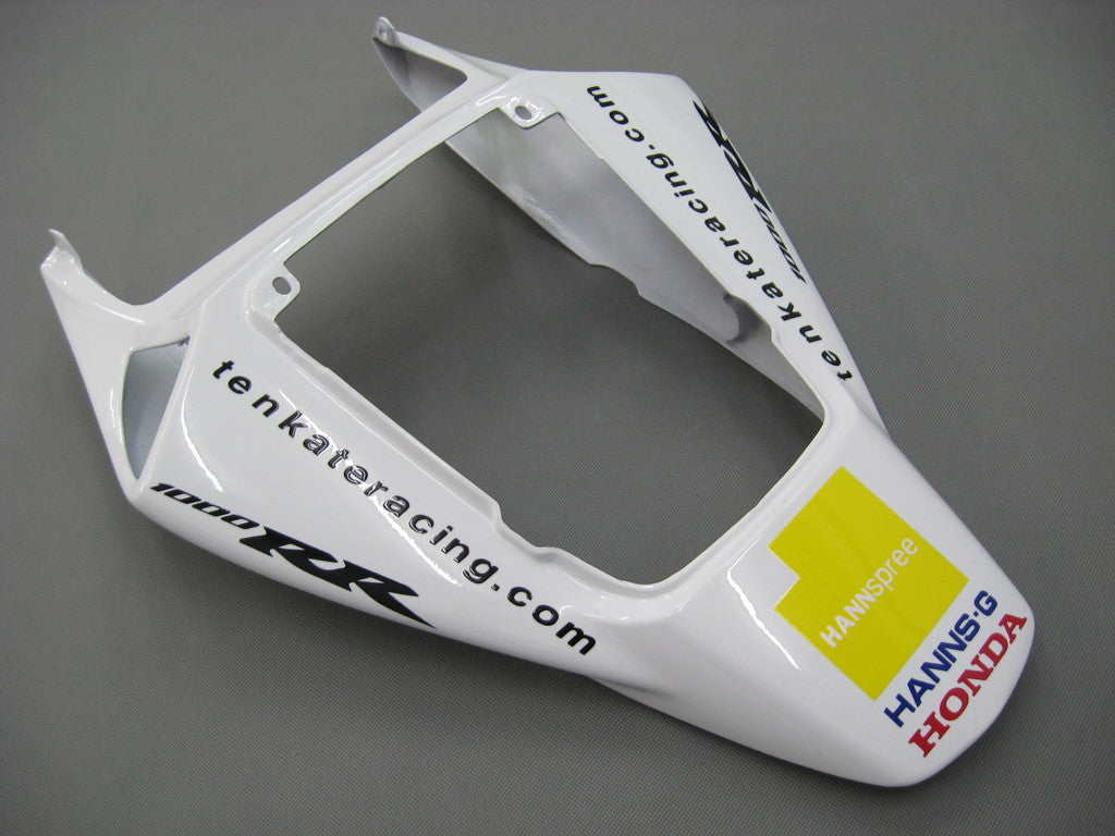 Amotopart 2006-2007 Honda CBR1000RR Fairing Multi White Kit