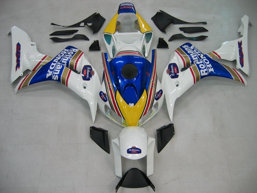Amotopart Verkleidungen CBR1000RR 2006–2007 Verkleidung, mehrfarbig, Rothmans Honda Racing Verkleidungsset