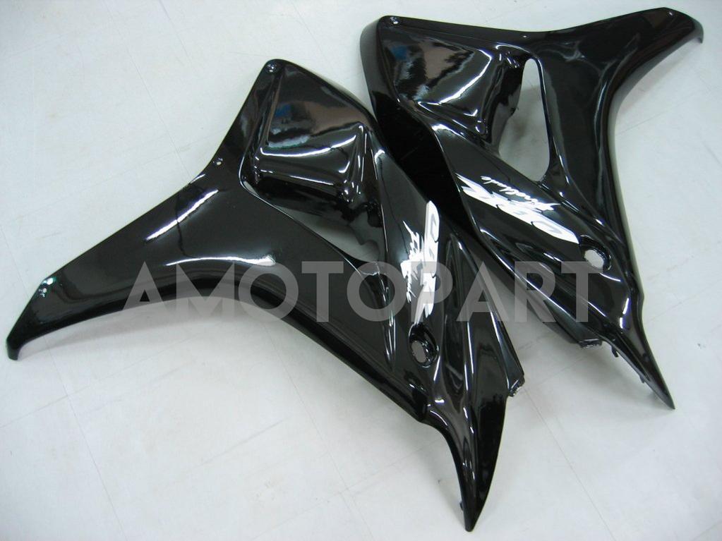 Carenados Amotopart Honda 1000RR 2006-2007 Carenado CBR Racing Todo negro Kit de carenado