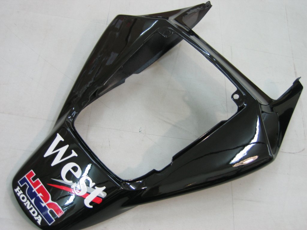 Amotopart Verkleidungen Honda CBR1000RR 2006-2007 Verkleidung West Racing Black Verkleidungsset