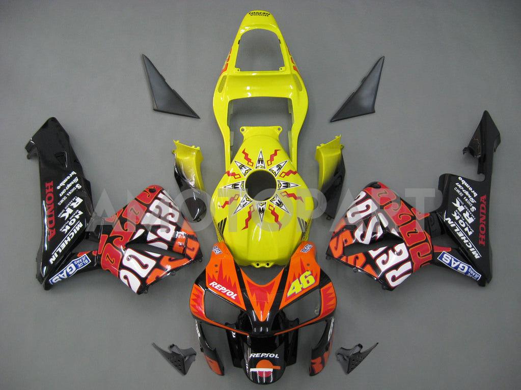 Generic Fit For Honda CBR600RR (2003-2004) Bodywork Fairing ABS Injection Molded Plastics Set 44 Style