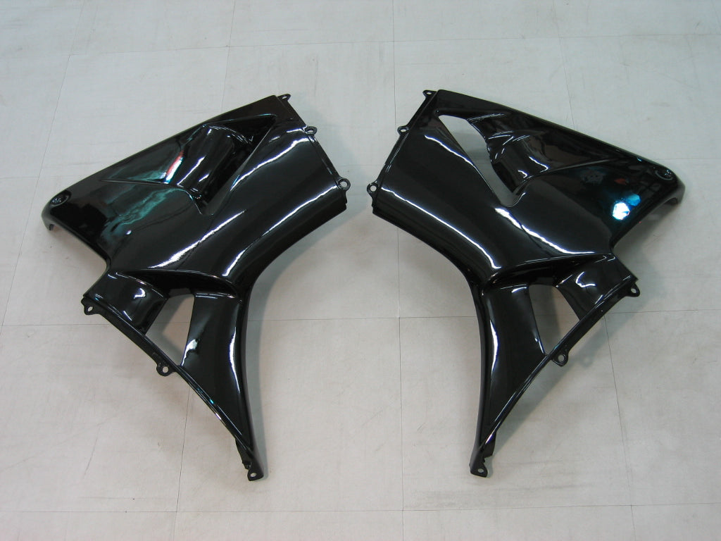 Amotopart 2005-2006 Honda CBR600RR Fairing Black&Sliver Kit
