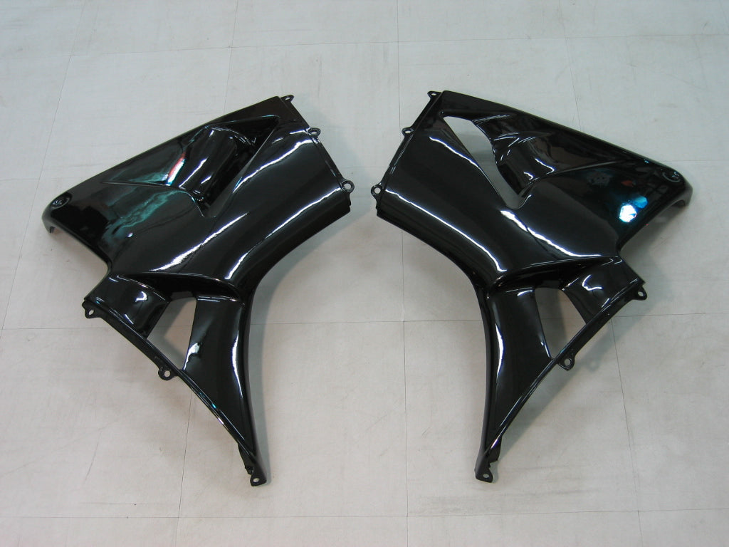 Amotopart 2005–2006 Honda CBR600RR Verkleidungsset in Schwarz und Silber