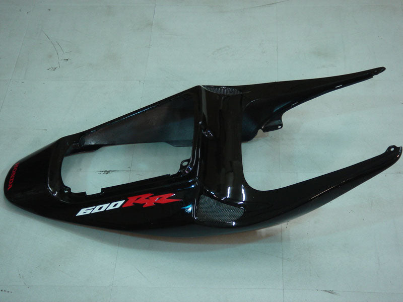 Amotopart 2005–2006 Honda CBR600RR Verkleidungsset in Schwarz und Silber