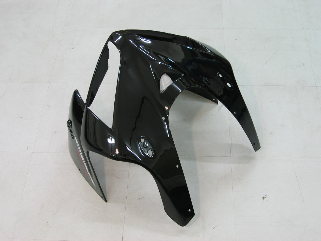 Amotopart 2005-2006 Honda CBR600RR Kit de carenado negro y plateado