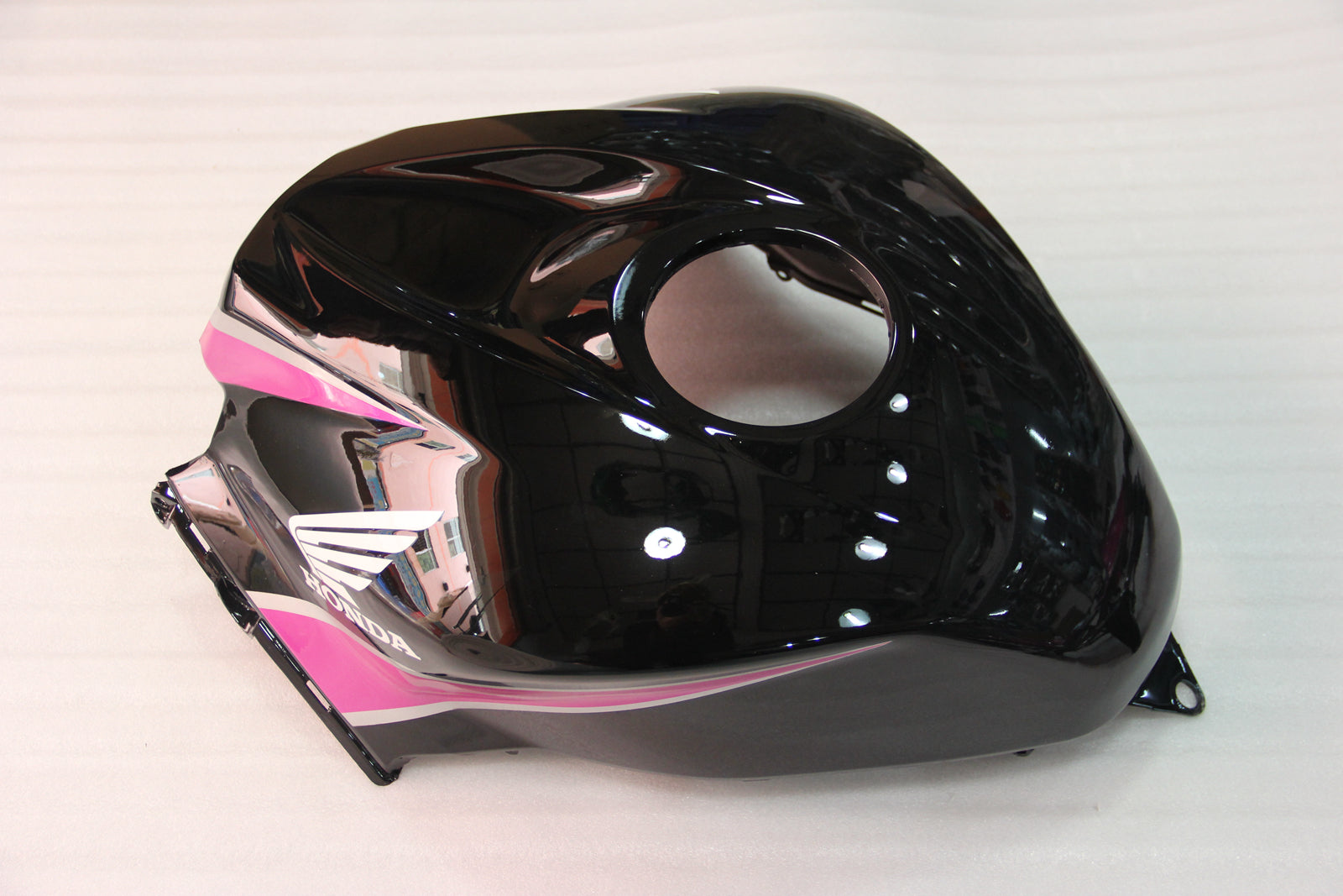 Amotopart 2007-2008 Honda CBR600 Kit de carénage violet et noir