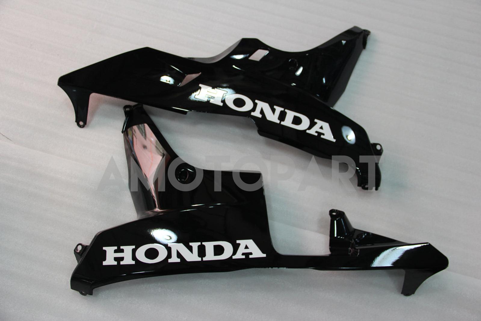 Amotopart 2007-2008 ホンダ CBR600 フェアリング パープル&ブラック キット