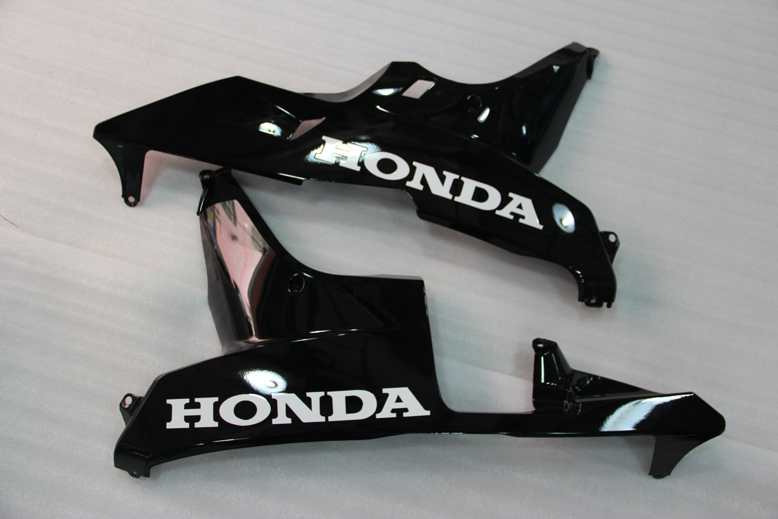 Amotopart 2007-2008 Honda CBR600 Kit de carénage violet et noir