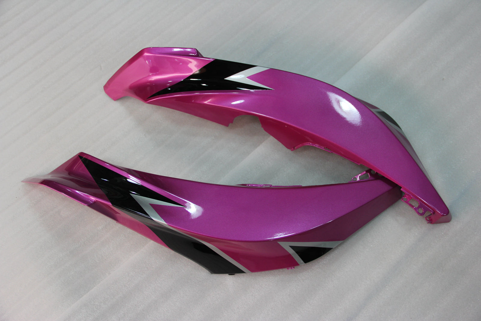 Amotopart 2007-2008 Honda CBR600 Kit de carénage violet et noir