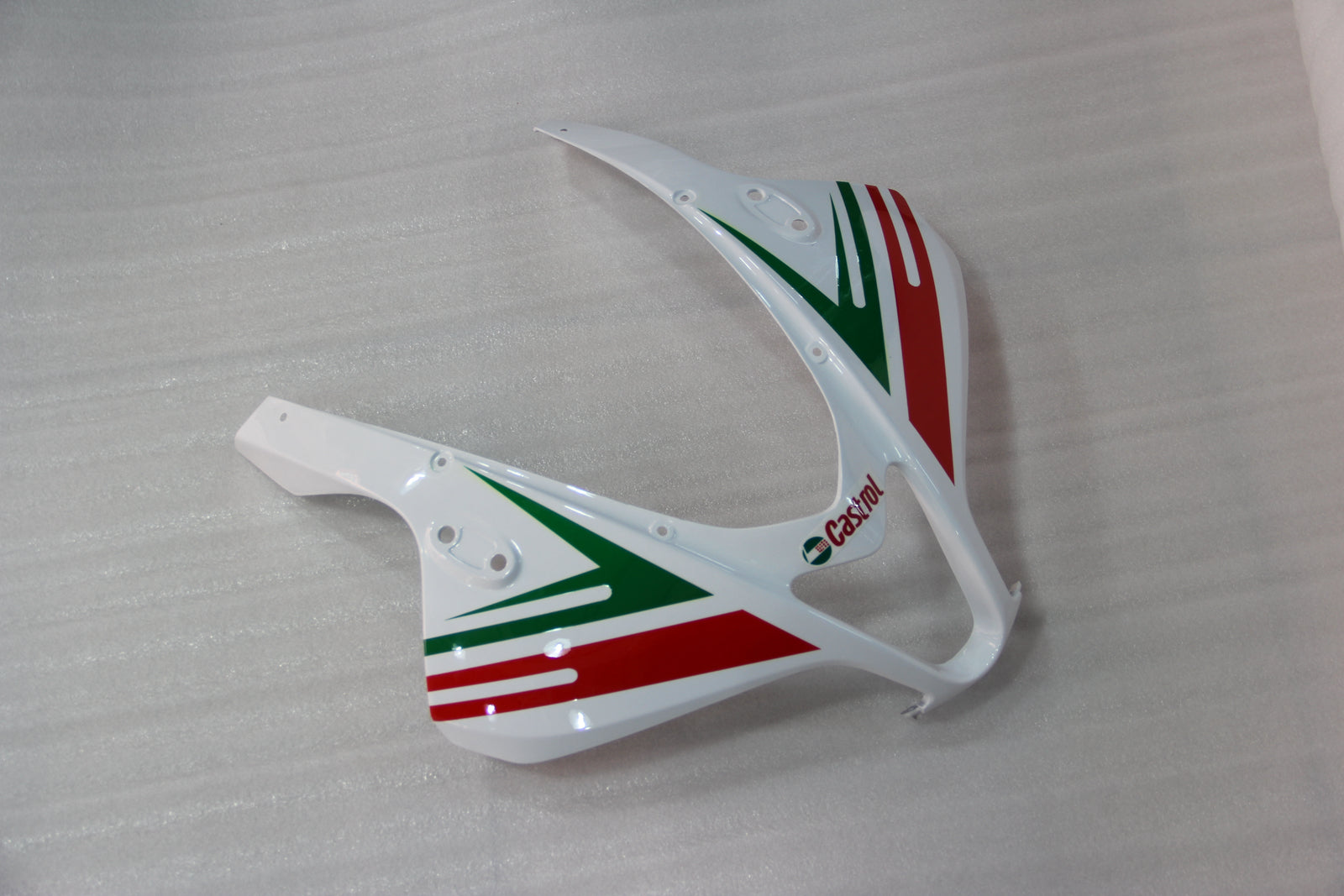 Amotopart 2007-2008 Honda CBR600 carenatura Multi Kit bianco