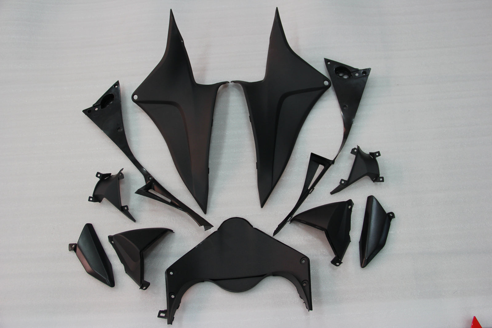 Amotopart 2007–2008 Honda CBR600 Verkleidungsset, mehrfarbig, Weiß