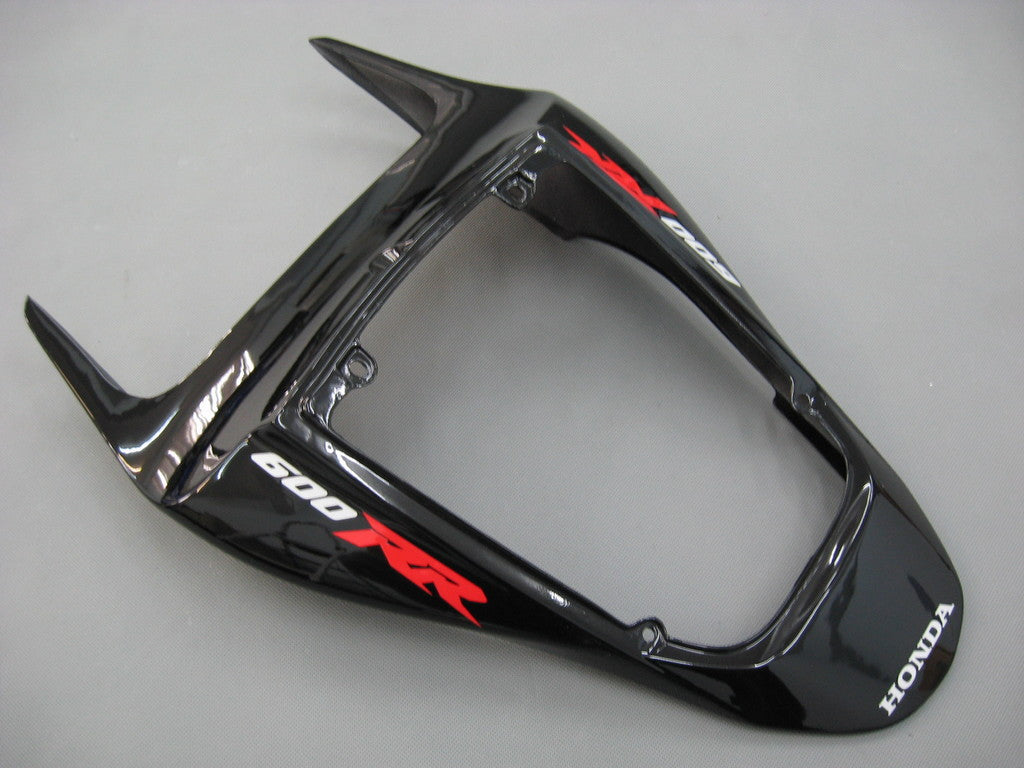 Amotopart 2007–2008 CBR600RR Honda Verkleidungsset in Schwarz