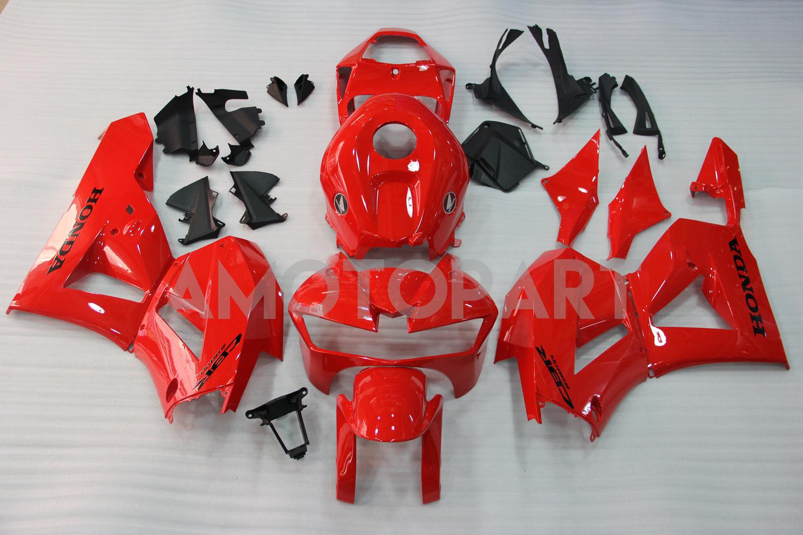 Amotopart 13-25 US ver. & 13-23 European ver. Honda CBR600RR Fairing Red Kit