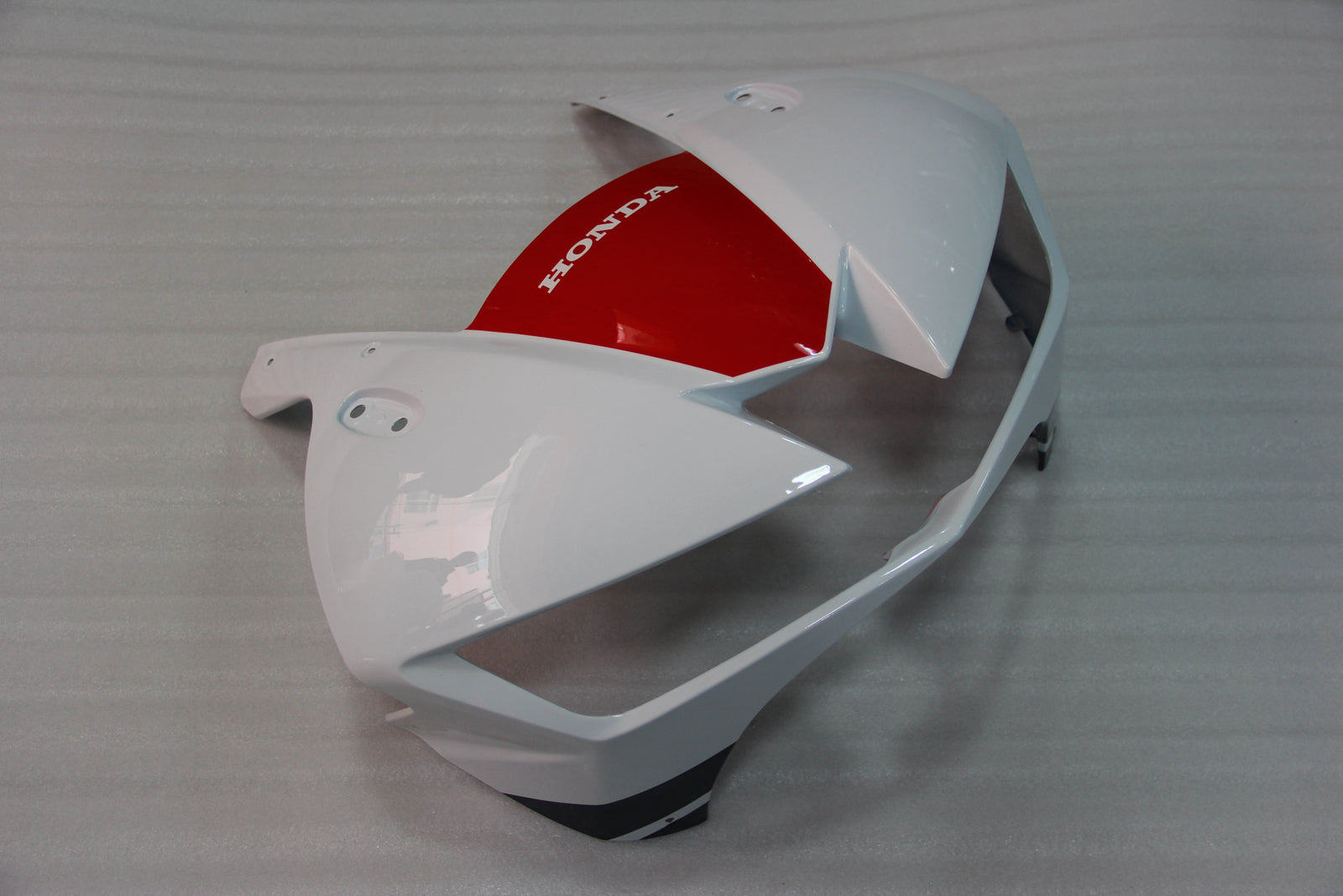 Amotopart 2013-2023 Honda CBR600RR Kit de carenado blanco y rojo