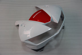 Amotopart 2013-2023 Honda CBR600RR Kit de carenado blanco y rojo