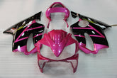 Amotopart 2001-2003 Honda CBR600F4i Fairing Pink&Black Kit