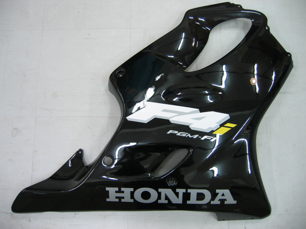 Amotopart 2004-2007 Honda CBR 600 F4i Fairings Black Kit