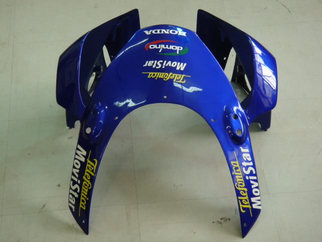 Amotopart 2002-2003 Honda CBR954 Fairing Blue Multi Color Kit