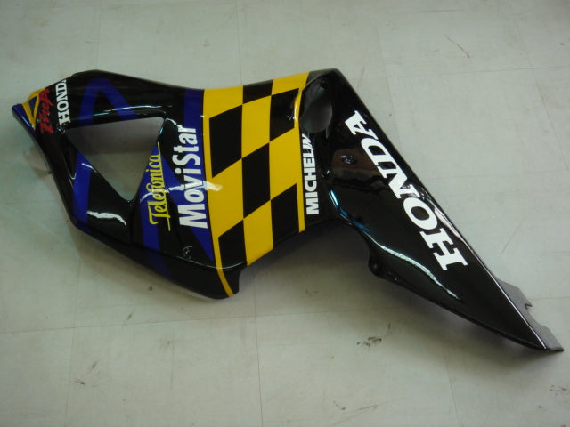 Amotopart 2002-2003 Honda CBR954 Fairing Blue Multi Color Kit