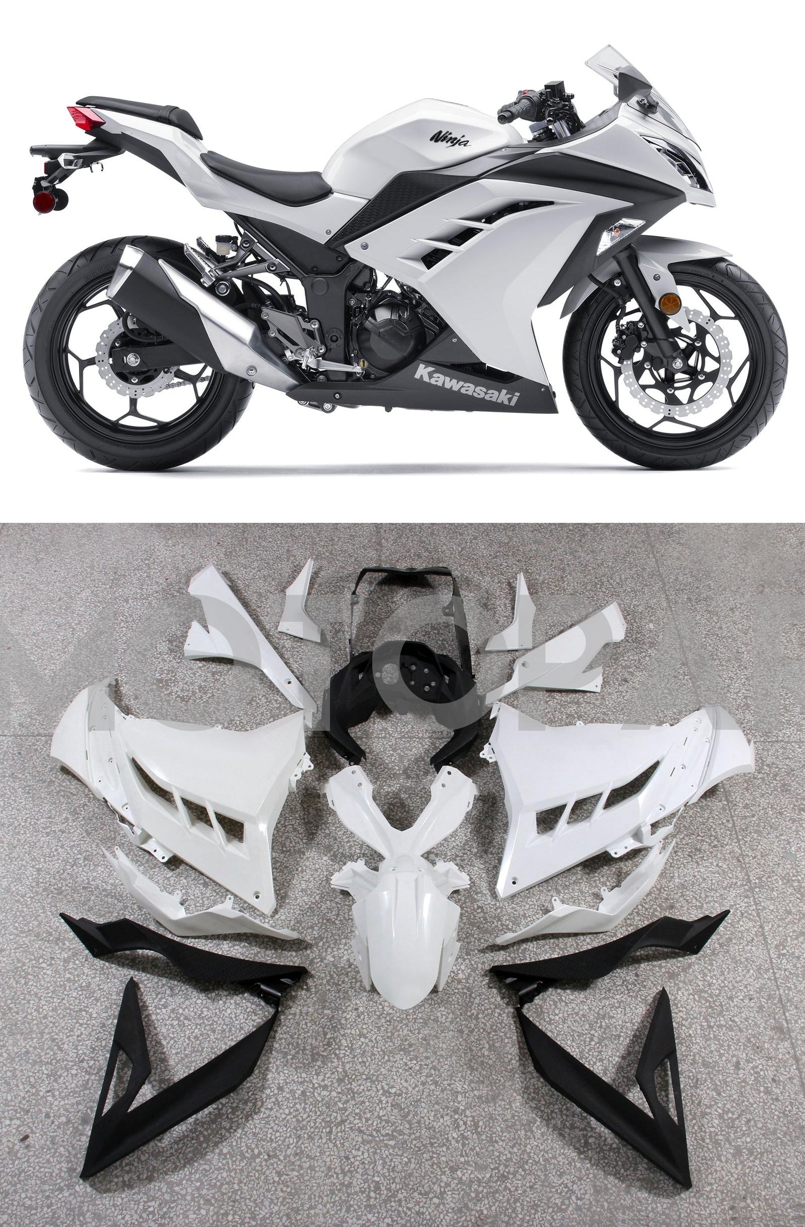Amotopart Kawasaki Ninja 300R EX300R 2013-2023 Fairing Kit