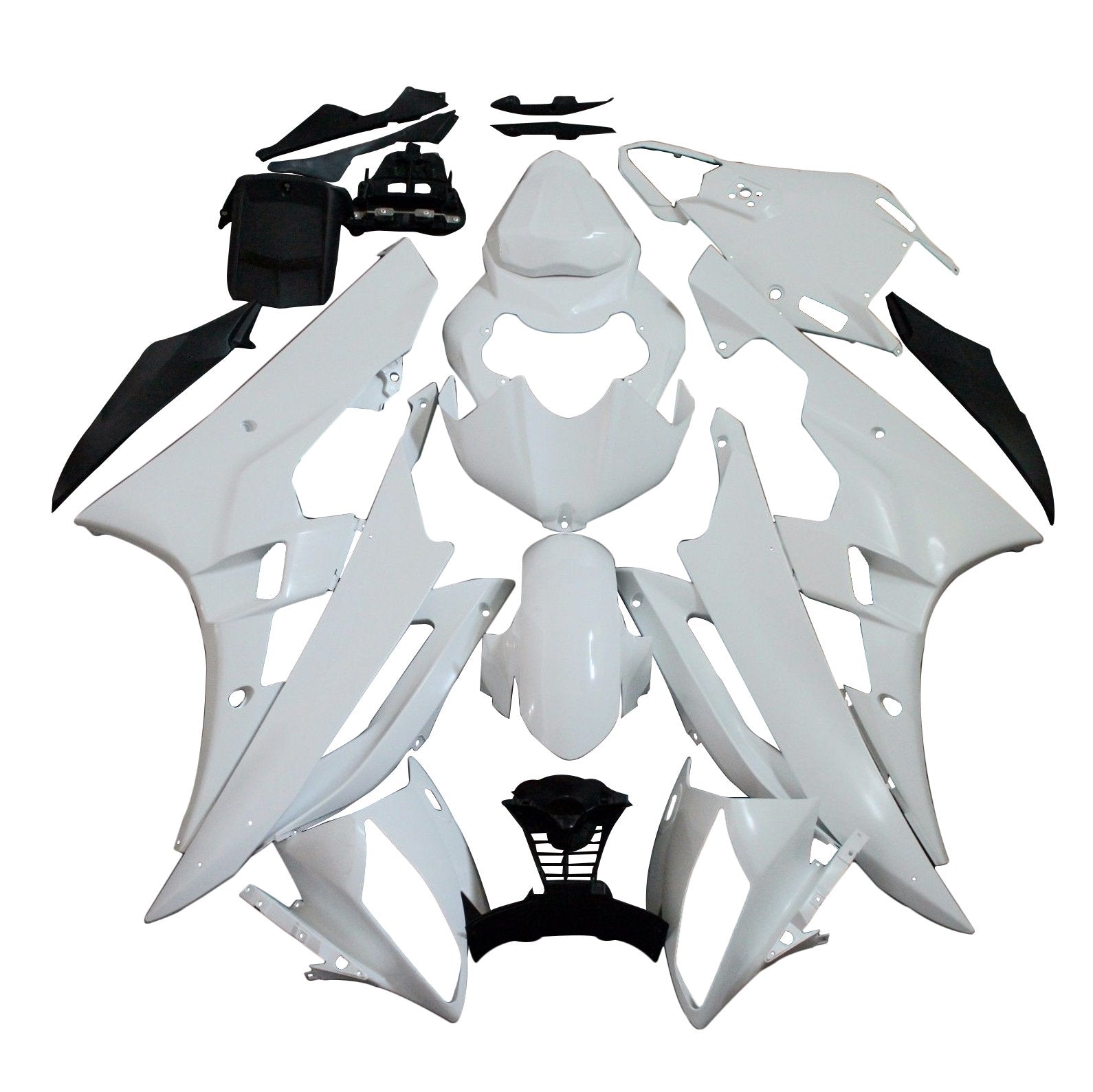 Amotopart Fairings Yamaha YZF-R6  2006-2007 Fairing Primal only Unpainted Fairing Kit