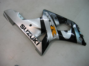 Amotopart 2000-2002 Suzuki GSXR1000 Fairing Black&Sliver Kit