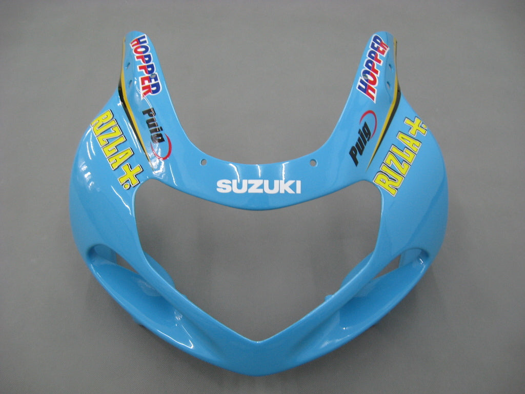 Amotopart 2000-2002 Suzuki GSXR1000 Fairing Multi Blue Kit