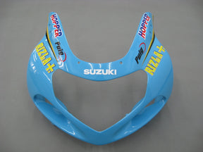 Amotopart 2000-2002 Suzuki GSXR1000 Kit de carenado multiazul