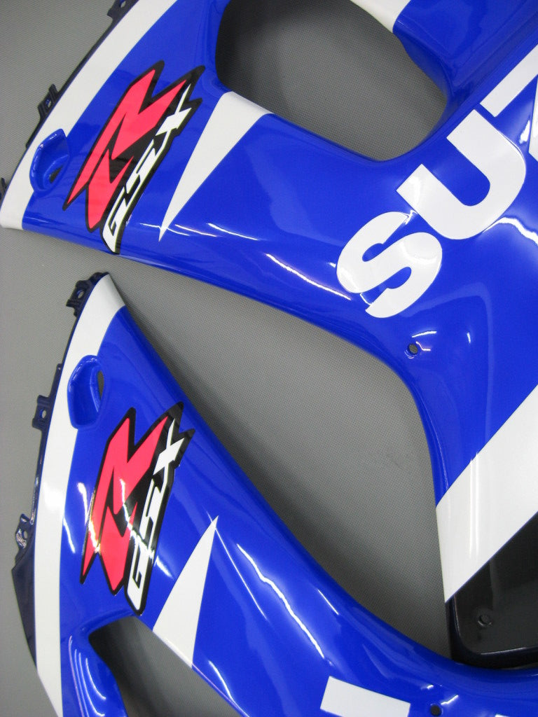 Amotopart 2000-2002 Suzuki GSXR1000 Fairing Blue Kit