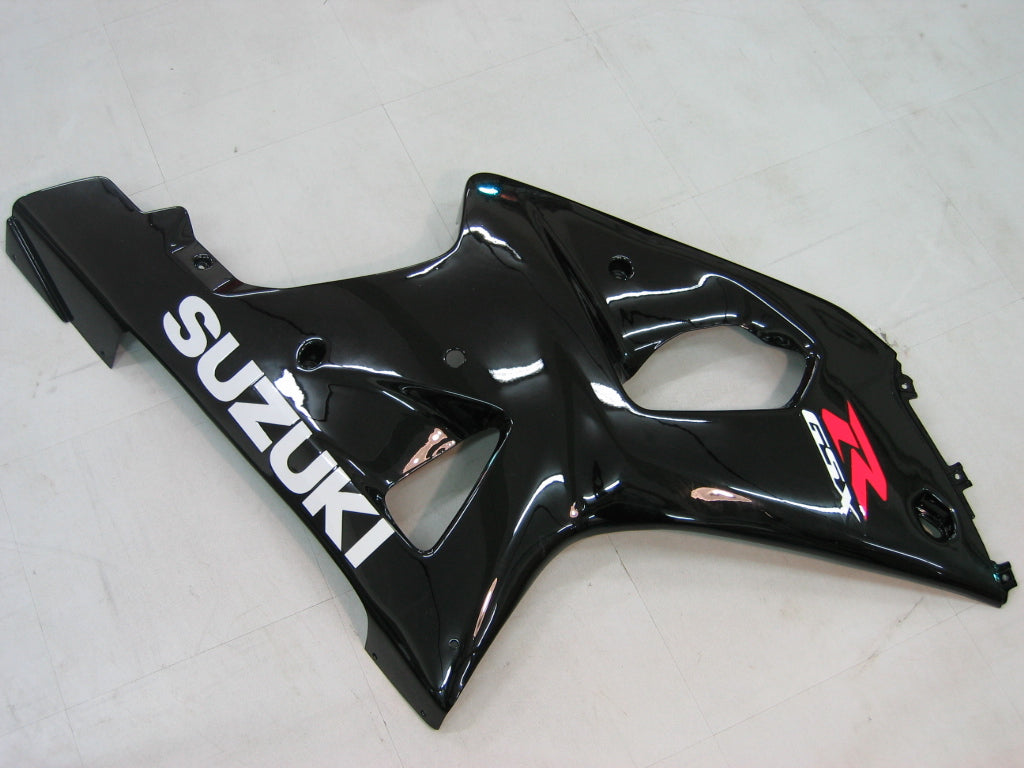 Amotopart 2000-2002 GSXR1000 Suzuki Fairing Black Kit