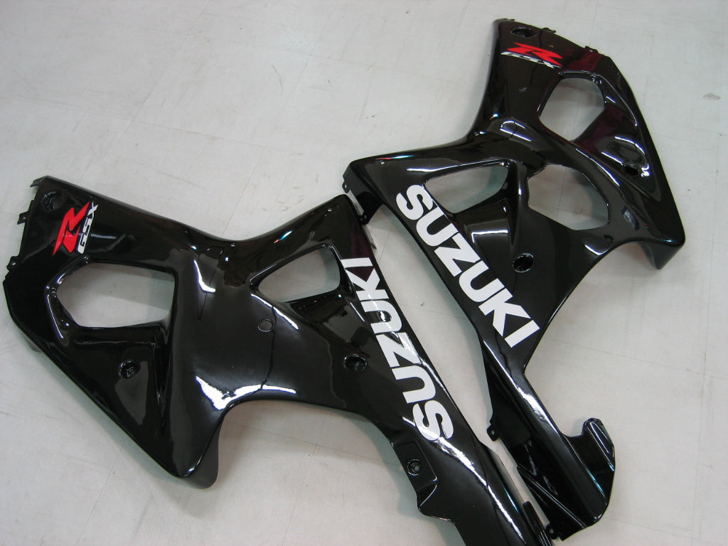 Kit de carénage noir Amotopart 2000-2002 GSXR1000 Suzuki