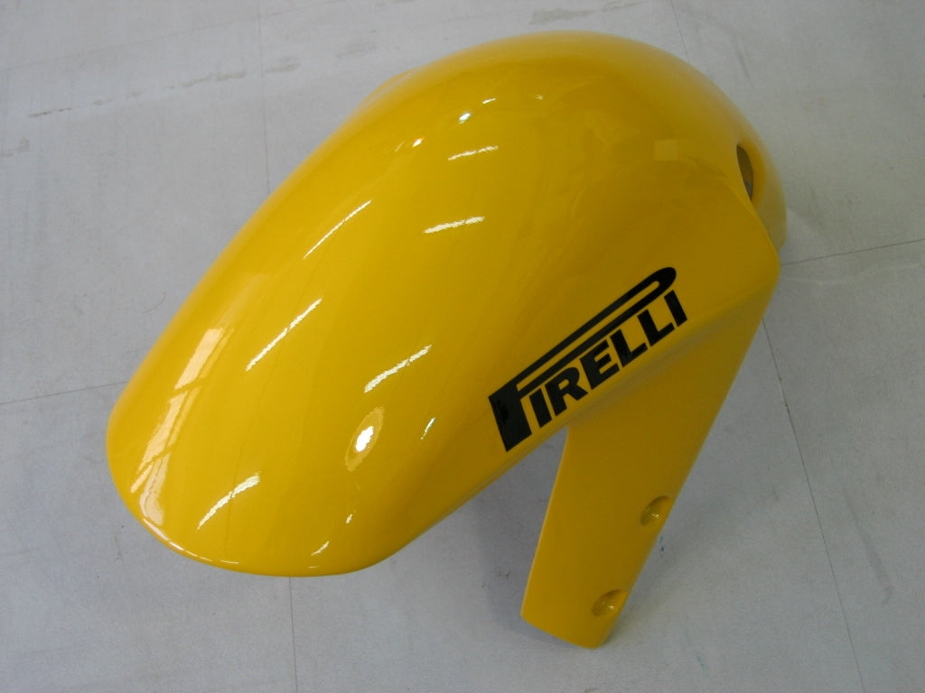 Amotopart 2000-2002 Suzuki GSXR1000 Fairing Yellow Kit