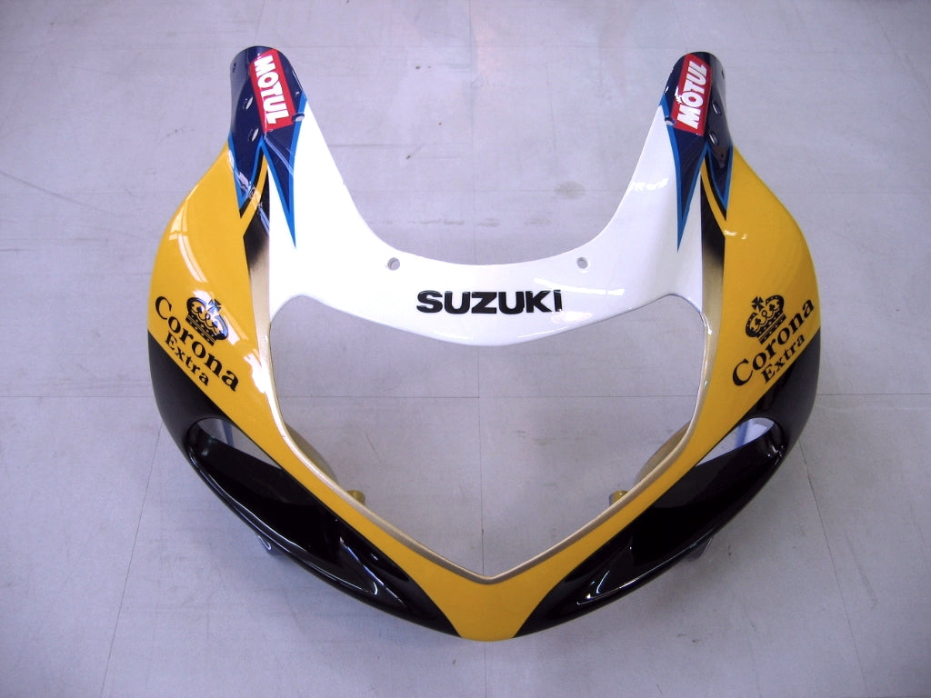 Amotopart 2000-2002 Suzuki GSXR1000 Fairing Yellow Kit