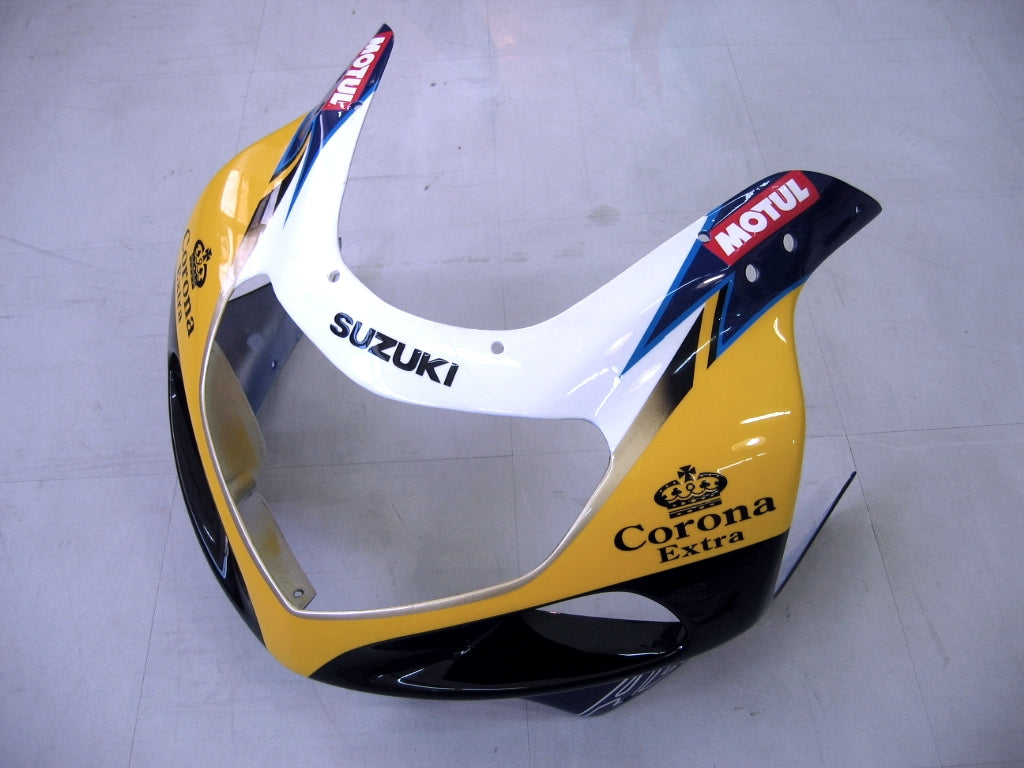 Amotopart 2000-2002 Suzuki GSXR1000 Fairing Yellow Kit